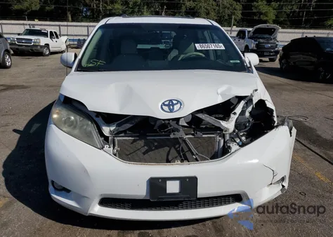 2012 Toyota Sienna Xle из США, поврежденный, VIN 5TDYK3DCXCS177482